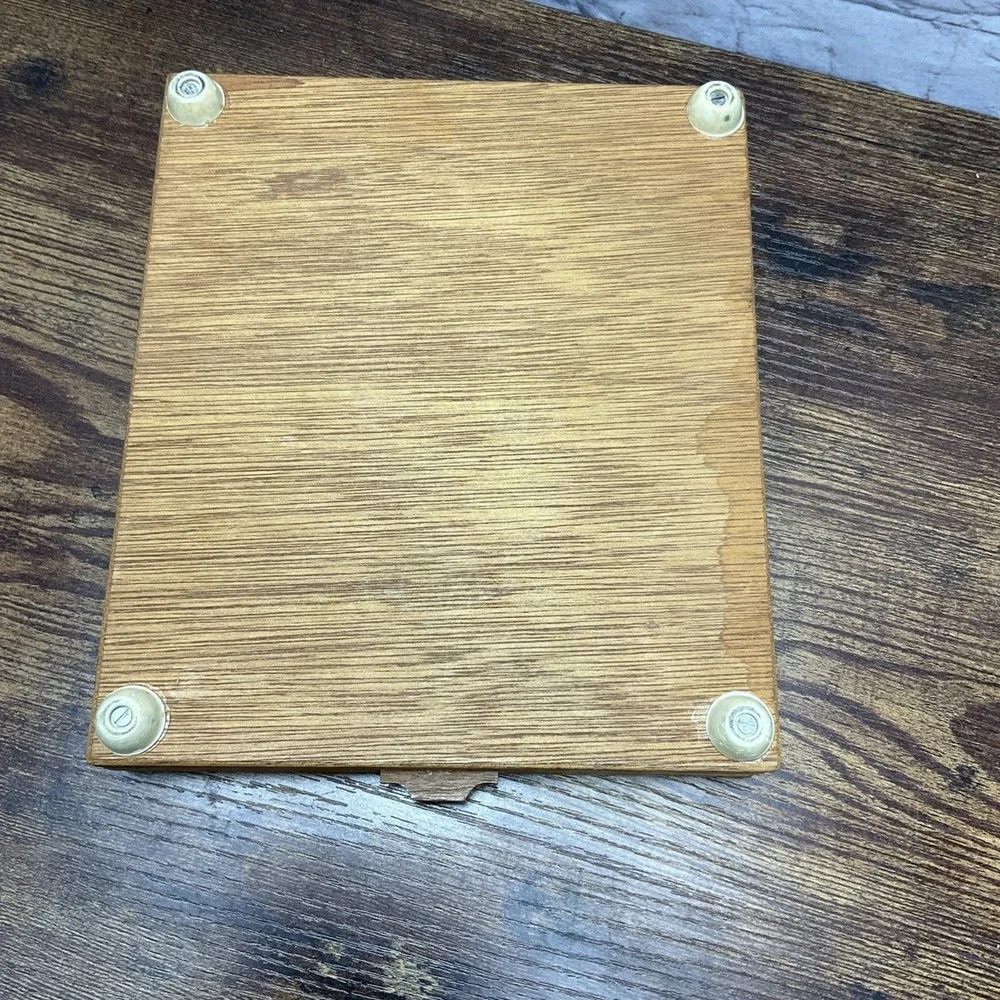 Mid Century Wooden Bar Ware Utensil & Trivet Set in the style of Georges Briard